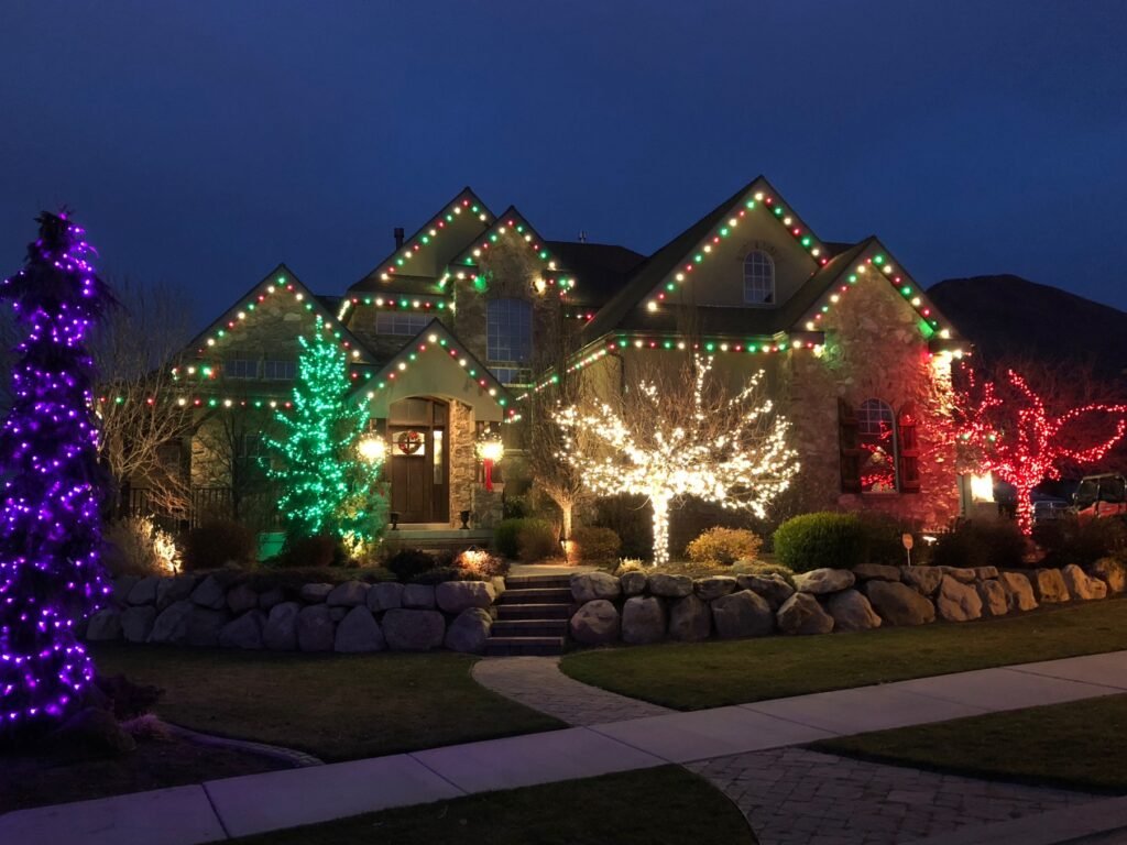 wilmington christmas lights color