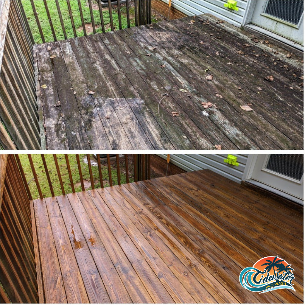 deck cleaning leland