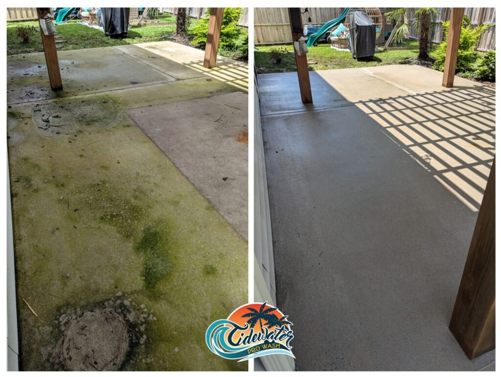 leland nc patio pressure washing