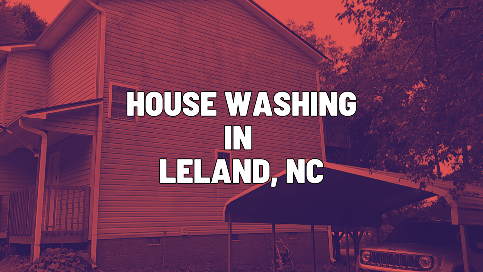 house washing leland nc