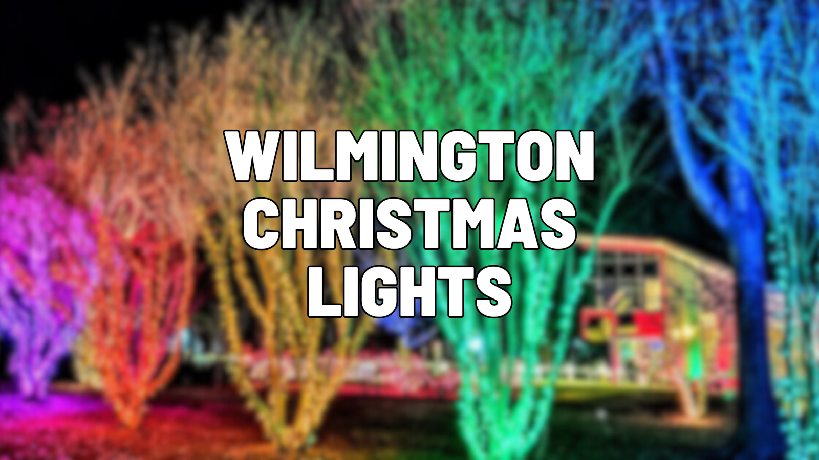 Wilmington Christmas lights