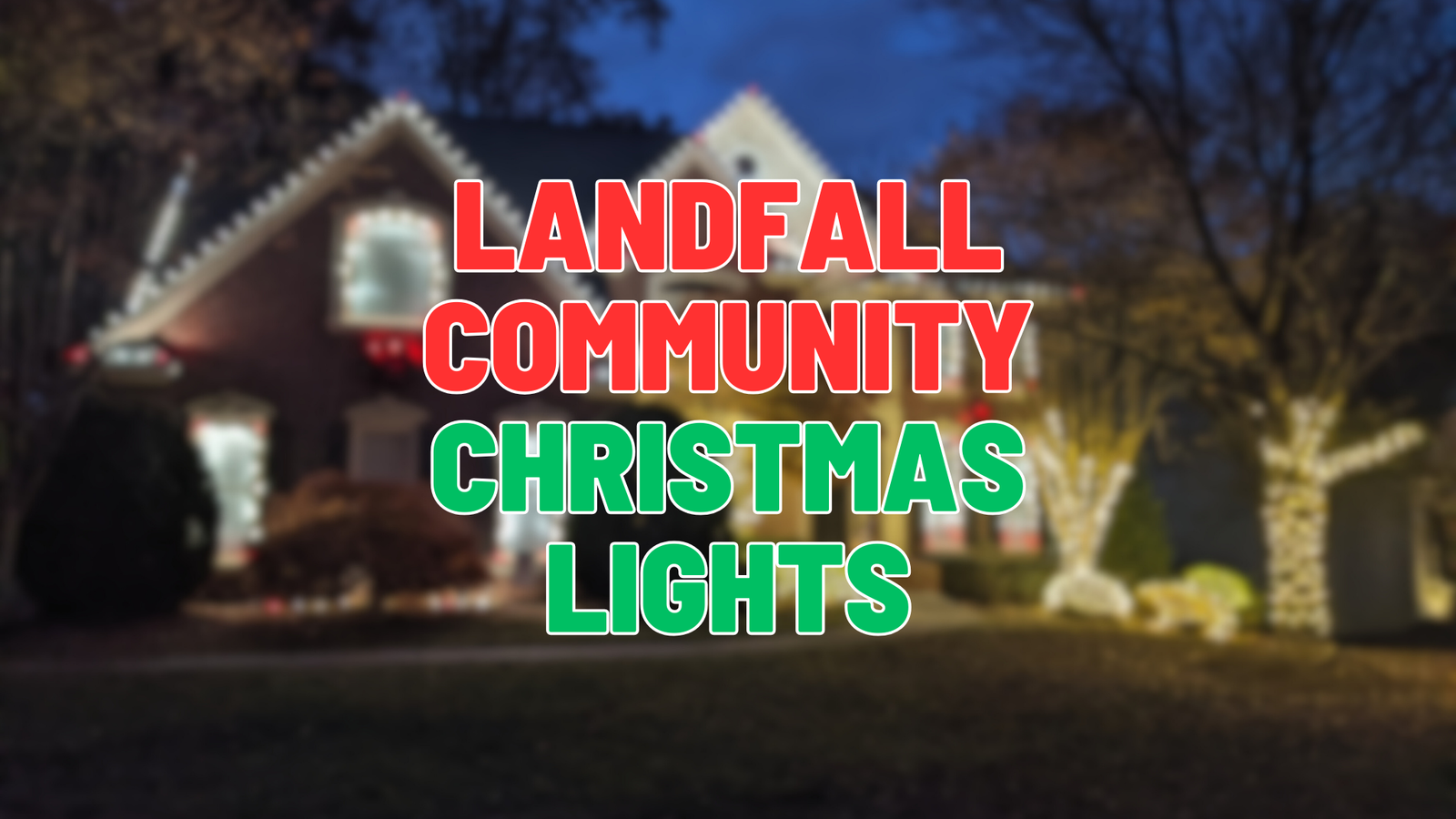 landfall Christmas lights