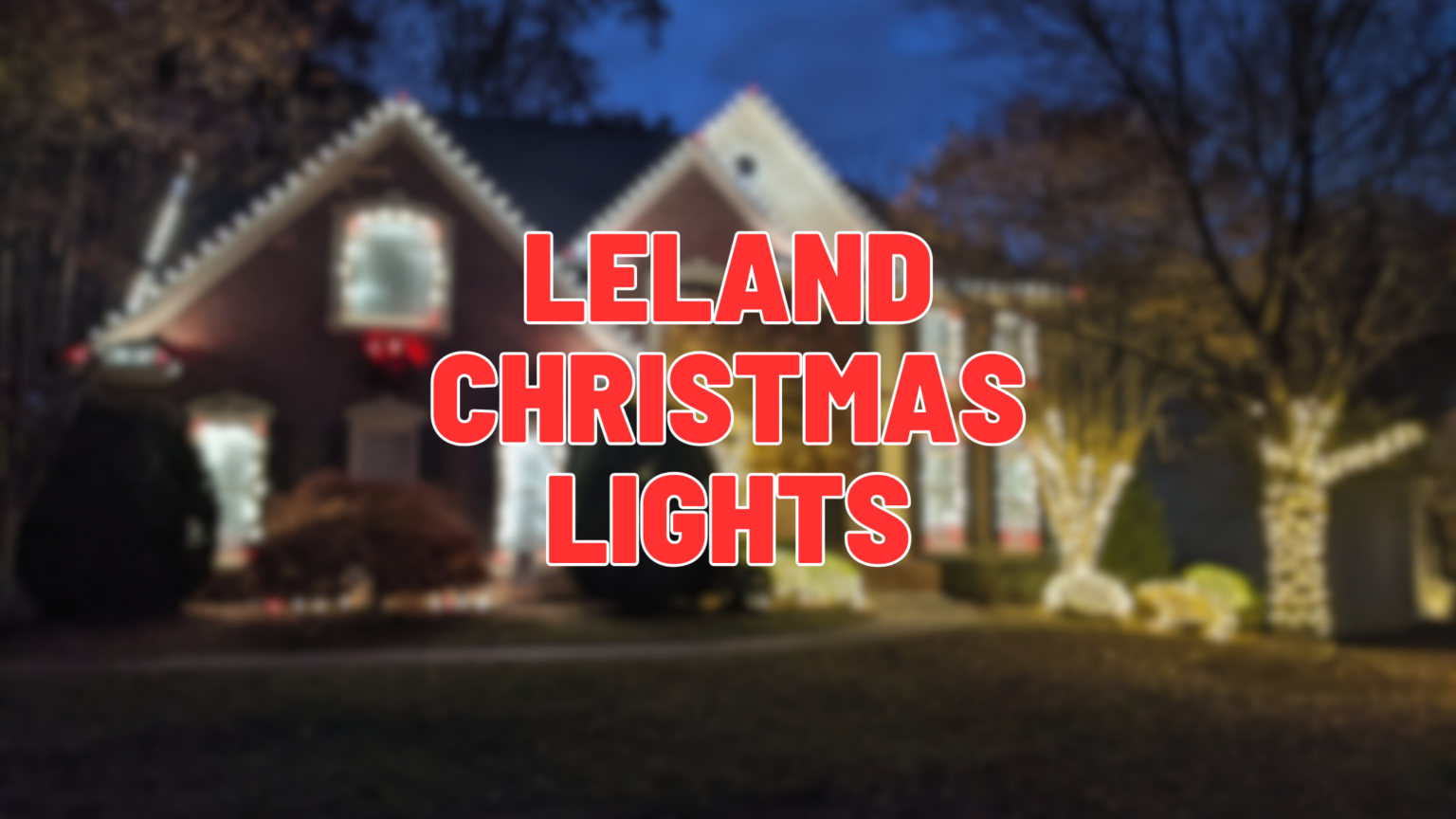 Leland Christmas Lights Safe, Professional and Fun Tidewater Pro Wash