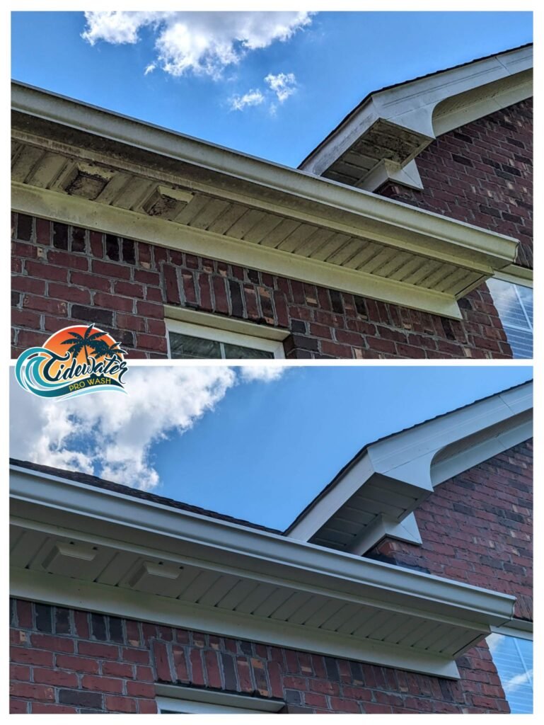 the lakes at brunswick forest pressure washing 2