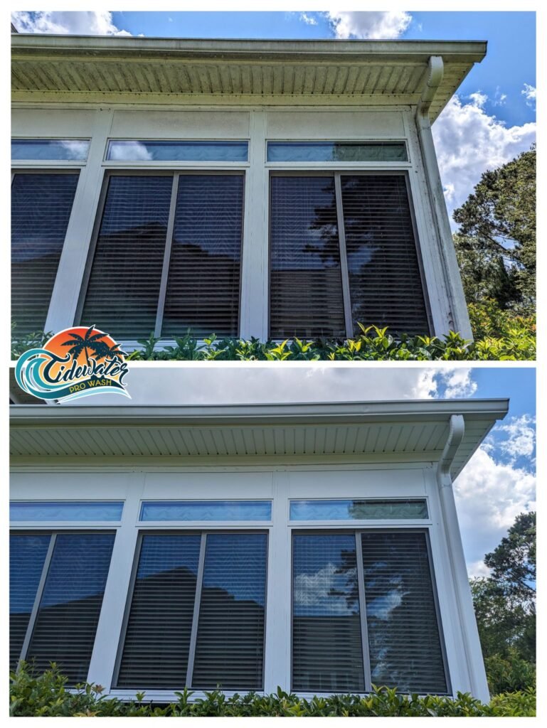 the lakes at brunswick forest pressure washing 3