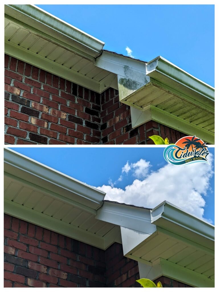 the lakes at brunswick forest pressure washing 4