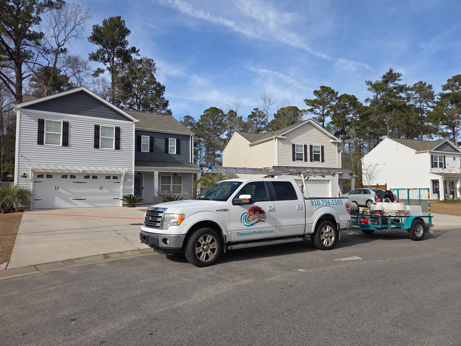 tidewater pro wash leland nc house washing