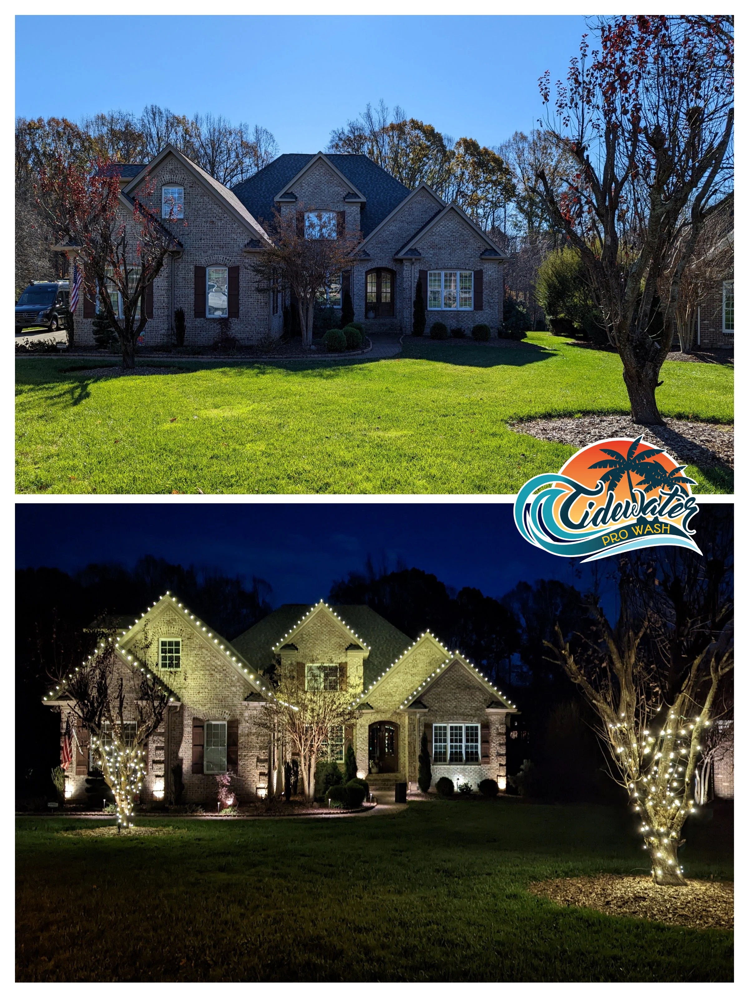 Christmas Lights Installation in Leland NC