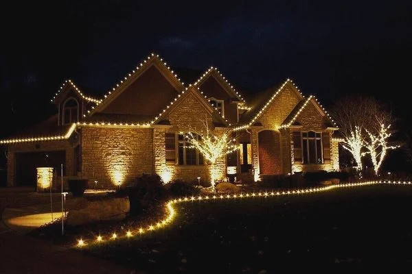 professional christmas light installation